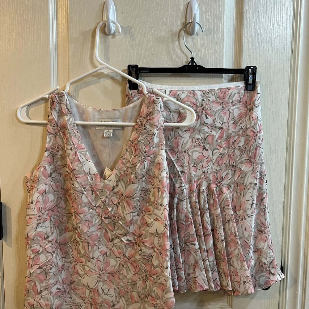 Casual Corner Annex Petite Skirt and Blouse
